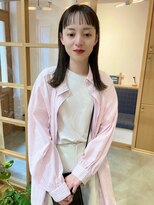 スムーク(smuk)&nbsp;【smuk/スムーク】透明感ベージュ/外はね/ワイドバング