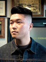 ダウバーバーショップ(DAU BARBER SHOP) サイドパート