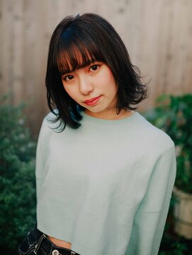 スタリー(Starry) 外ハネワンカールボブスタイル20代/30代/40代/ハレマチ通り