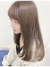 『イチオシ♪』ノンダメージカラー+最新トリートメント￥13530→￥11000