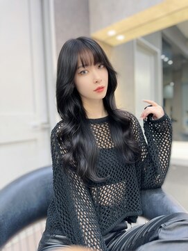 ロンドアヴァントゥス 池袋(Lond aventus) 韓国レイヤー/韓国風/ボブ/髪質改善/黒髪/ブリーチなし〔池袋〕