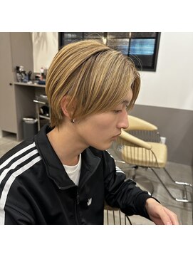 ドッグスター(dog star) ラウンドマッシュケアブリーチハイトーンカラー 登戸/向ヶ丘遊園