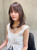 Steelo ワンカールレイヤー×オリーブベージュ