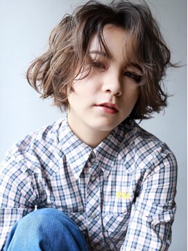 ザビー(THE B) 本八幡×パーマスタイル×アンニュイショートボブ