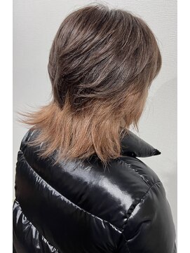 グルグル 新小岩店(GULGUL) 艶めく深みベージュインナーカラー