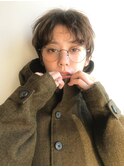 冬のショートヘア