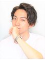 ノイセル(Noisyle) 大阪堀江/メンズ/フェザーショート/センターパート/メンズパーマ