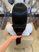 ヘアショップエヌアンドエー 久喜 栗橋店(hairshop N&A)&nbsp;極上うるツヤストレートロング/黒髪/髪質改善/ストレート