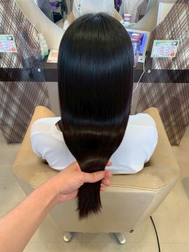 ヘアショップエヌアンドエー 久喜 栗橋店(hairshop N&A) 極上うるツヤストレートロング/黒髪/髪質改善/ストレート