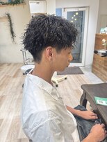 ゼスト 中野店(ZEST)&nbsp;【ZEST中野/KOTOMI】メンズスパイラルパーマ/メンズスタイル