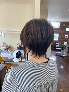 リミットヘアー 大在店(Remit hair) 〈山本）スタイリッシュショート