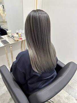 ワク 岡崎店(waku) バレーヤージュ×グレージュ