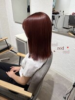 エス 大阪梅田店(es)&nbsp;お洒落ガールのレッドカラー