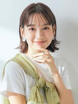 エトル バイ コムマティス 恵比寿駅前店(etre by comme Matisse)&nbsp;小顔カット×透明感カラー[恵比寿駅/髪質改善/オリーブグレー]