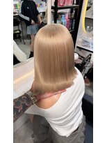 ラピス 名古屋駅前店(Lapis)&nbsp;ミルクティーベージュ/ケアブリーチカラー