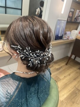 ふわっとシニョン