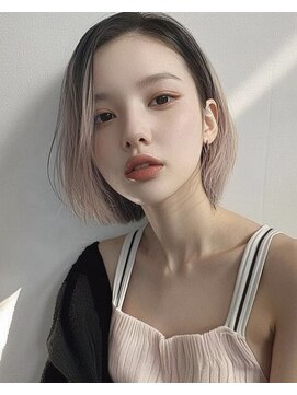 hum 立川【ハム】髪質改善・酸性ストレート・縮毛矯正 ココアベージュ/オリーブグレー/小顔/黒髪[立川/髪質改善]