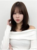 くびれレイヤー/顔まわりカット/レイヤーカット/小顔ヘア