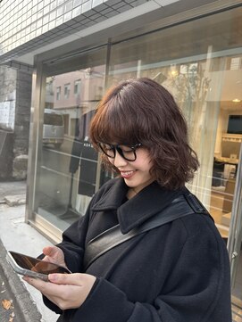 ニュアンスボブパーマ