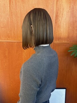 ベンジー 中目黒ii店(benji) アンニュイボブ/stylistフジオカ