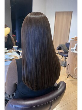 ヘアーアンドメイク ピース(HAIR&MAKE peace) 艶々ストレートロング