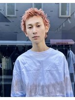 グリーンミドル(GREEN middle)&nbsp;メンズハイトーンカラー/メンズカット/ウルフショート／短髪