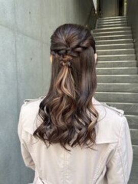 ココ 西葛西南口店(COコ) ハーフアップヘアセット