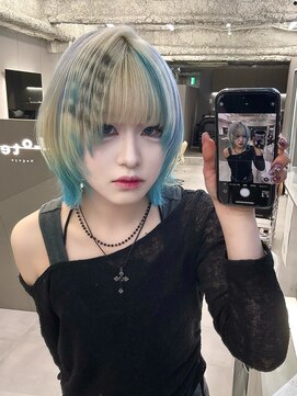 ロテ 名古屋 名駅店(Lote.) 着物ヘア/大人ガーリー/ダークアッシュ/似合わせカット/名古屋