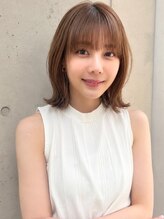 フリー(Free)&nbsp;20代30代40代50代似合わせショートボブミルクティーベージュ