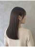 【美髪ツヤ髪】 美髪縮毛矯正+髪質改善トリートメント ¥24,750→¥14,500
