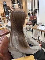 ロロネー 中津(Lolonois)&nbsp;【Lolonois中津】アッシュベージュ×髪質改善ストレート