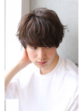 マイロ(mailo) アンニュイ×ツーブロック×クセ毛風パーマ×マッシュ