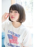 【BAYROOM横浜】シースルーブラック×ピュアボブ