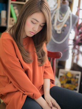 カバーヘア イヴ 戸頭店(COVER HAIR EVE) *+COVER HAIR+*…大人かわいい♪ゆらぎ感ストレートa