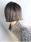 エッジショート！アッシュベージュオリーブアッシュブラウン