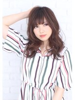 ルキア(Lukia)&nbsp;【Lukia】モテ前髪とゆるふわロングで小顔ヘア