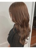 シークレットハイライト ブラウンカラー #デジタルパーマ