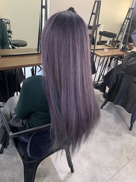 エイル アメ村(Eir) 薄めラベンダーゲレージュ