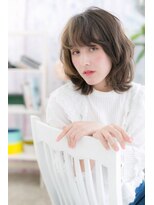 ミック ヘアアンドメイク アップ 駒込店(miq Hair&Make up) ハーフ顔作る★くせ毛風カーリーシークレットグラデーション