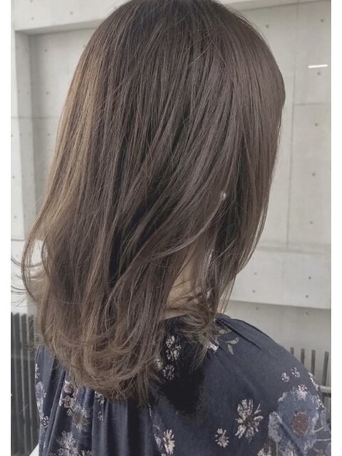 【VALLEY hair care&spa】透明感可愛いシナモンベージュ