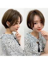 レイラバイアフロート 吉祥寺(Lila by afloat)&nbsp;【畑中正敏】前髪長めのフェミニンショートボブ