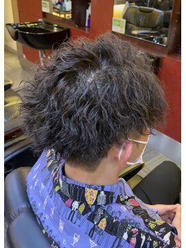 グッドマン バーバーショップ リョクチ(goodman barbar shop RYOKUCHI) メンズカット/メンズパーマ/ツイストスパイラルパーマ