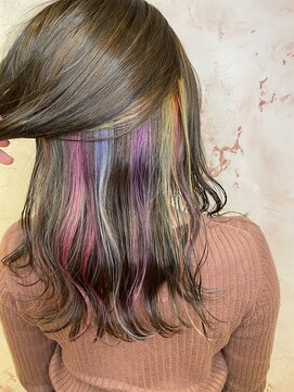 リアン 上尾店(Rien) ボブ/カーキグレージュ/マッシュショート/フェザーバンク[上尾]