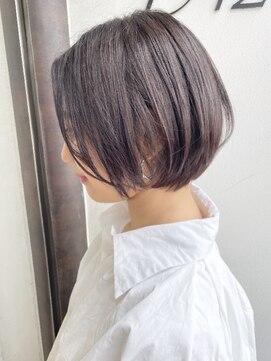 ニット 銀座(knit) 《knit銀座》大人可愛い20代30代40代ショートボブ丸み前下がり