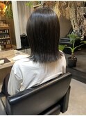 切りっぱなしボブ