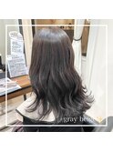 【市川諒】gray beige☆ダメージレスカラーの色味