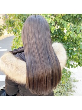 ブリス(VLISS) 少しくすんだ透明感◎アッシュブラウン＆髪質改善トリートメント