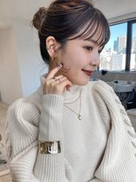 顔まわりニュアンスアレンジ