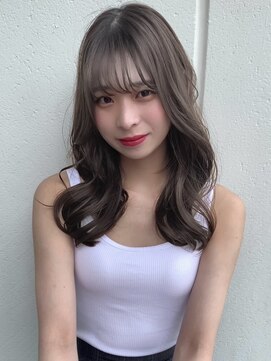 オリンテ バイ レシッド 表参道(orente by rcid) 【orente 表参道】モテ髪セミロング×ラベンダー透明感カラー