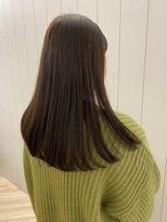 アドラーブル 万代店 (adorable)&nbsp;【ナチュラル可愛い】ベージュ　グレージュ　ぷつっとロング